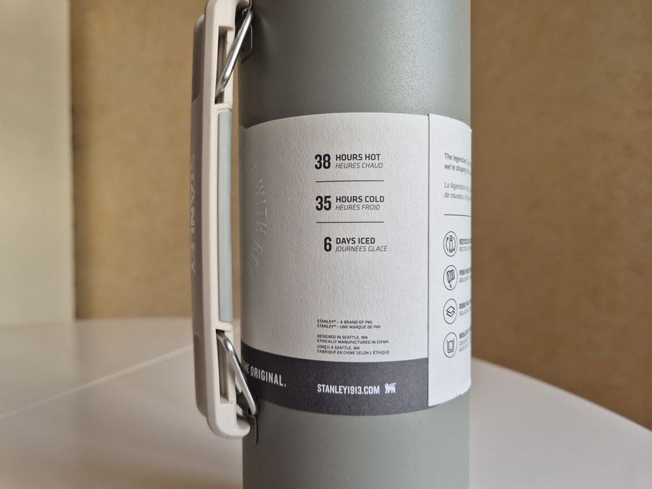 Термос Stanley Legendary Classic bottle 1.4 л сірий з США