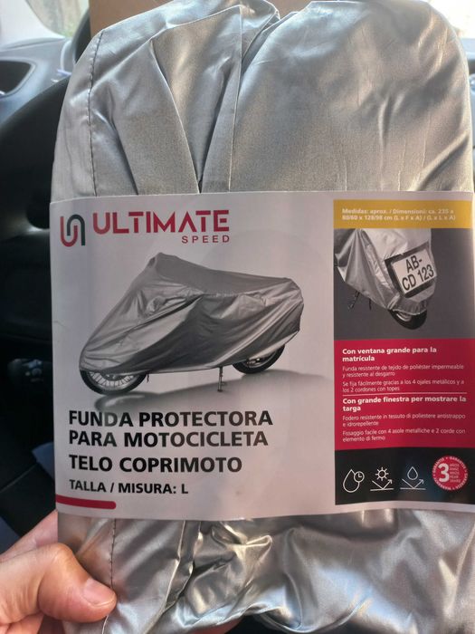 Capa impermeavel nova para motas ou bicicletas,