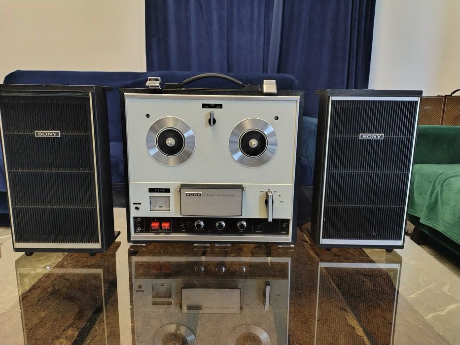 Magnetofon szpulowy Sony tc-252w szpulak