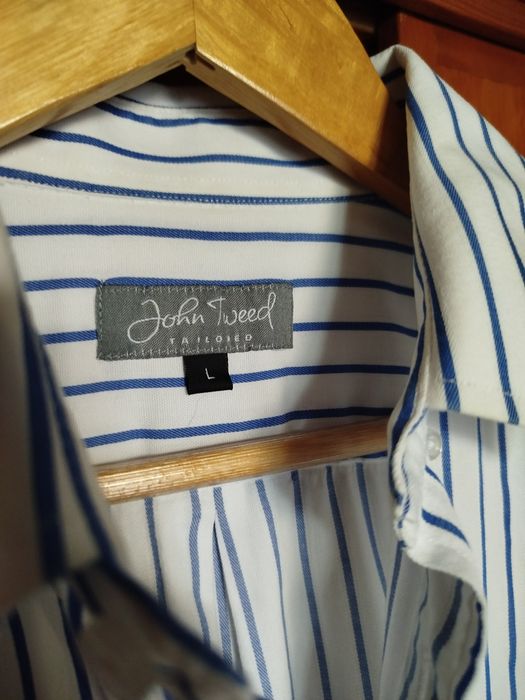 Camisa Oxford John Tweed, regular, L