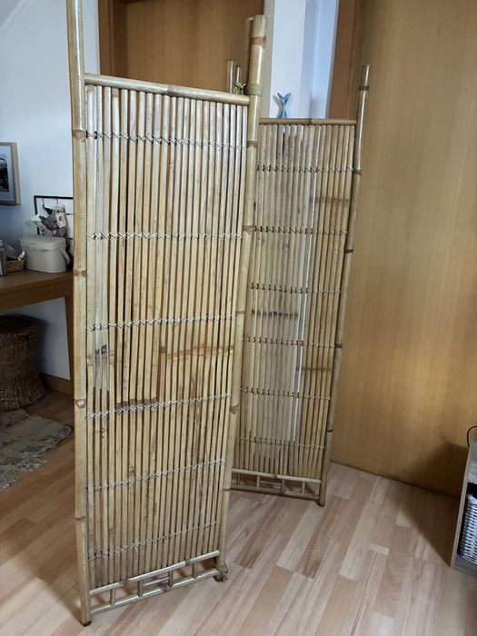 Biombo de bambu - paineis