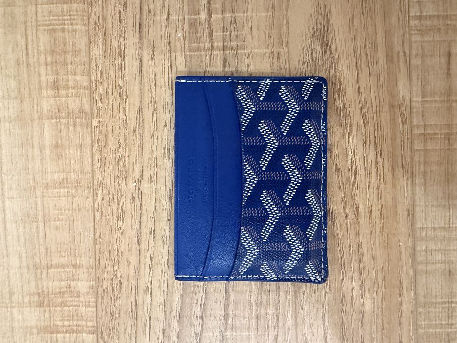 Carteira Goyard Azul