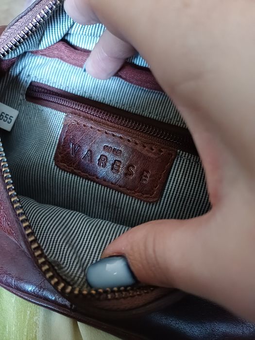 Мужская поясная сумка Varese натуральная кожа