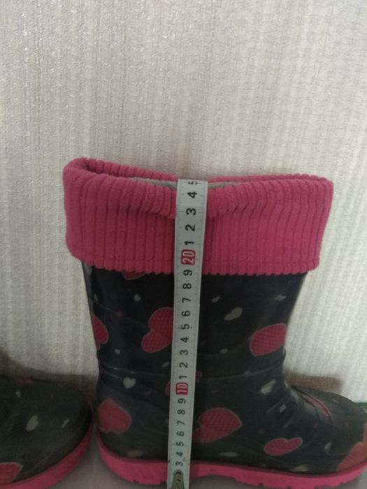 Сапожки резиновые детские