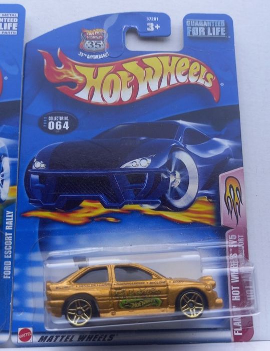Hot wheels conj 2 - ford escort rally