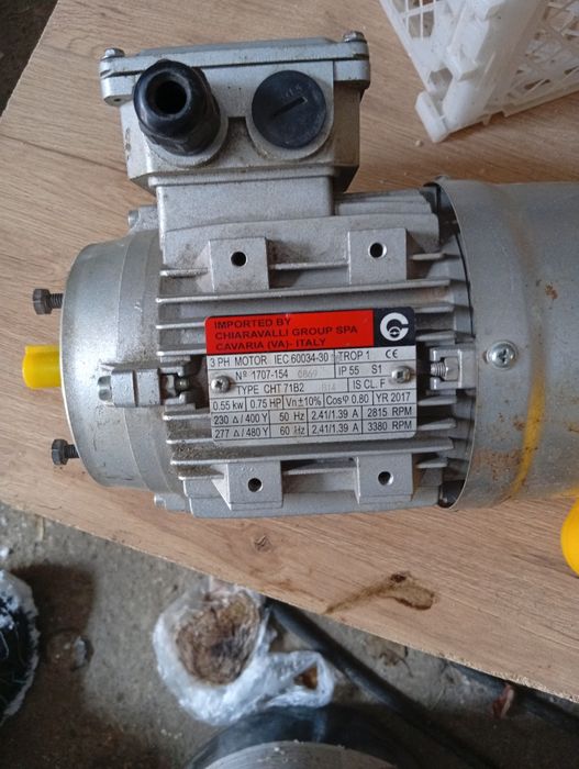 Silnik  0.55kw prawie nowy
