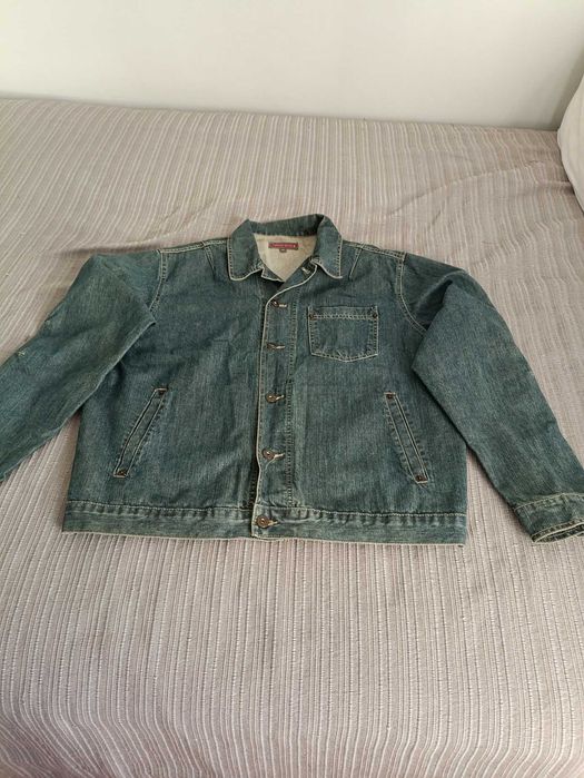 Blusão de ganga para homem