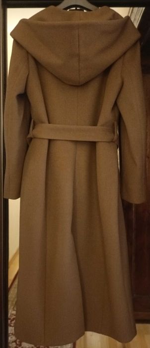 PŁASZCZ damski elegancki wełna alpaka PASSERO nowy r. 40