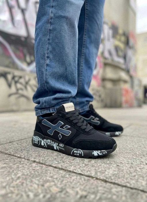 Кросівки PREMIATA Mick Triple Black (41-45р)