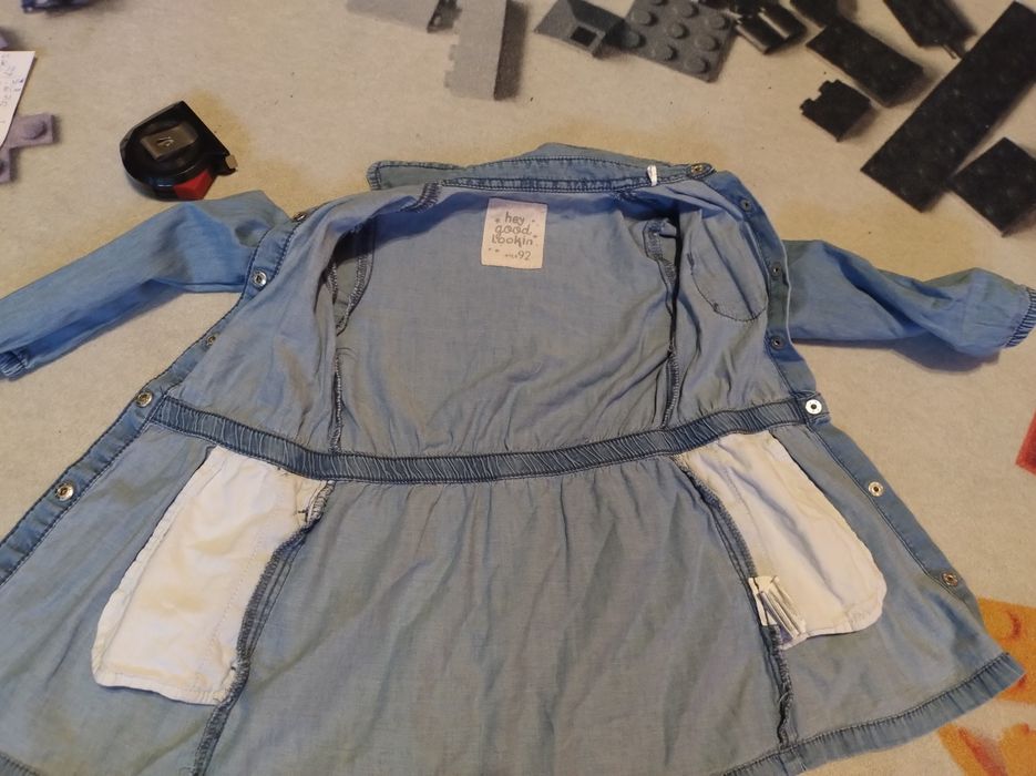 Sukienka jeansowa cool club 92/98