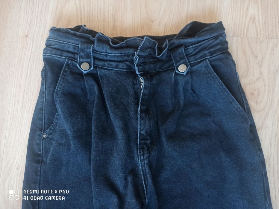Jeansy damskie momfit r. 38