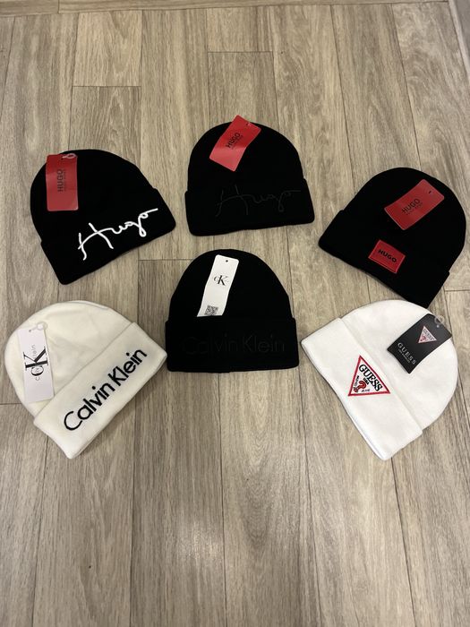 Шапки бренд, Hugo, guess, calvin klein
