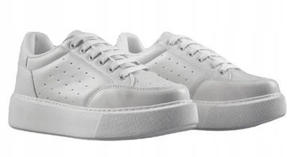 Runnerboss damskie buty białe sportowe niskie 37 1j1a