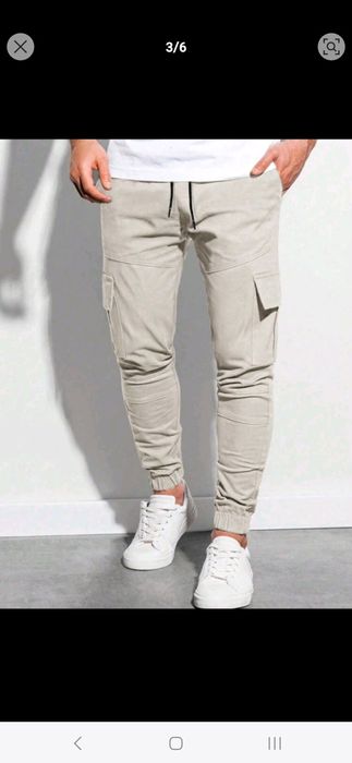 Vendo calça bege homem