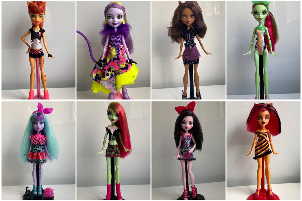 Лялька Френкі Штейн Монстер Хай Лагуна Блю Скеліта Торалей Кітті Чешир