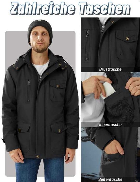 kurtka zimowa męska