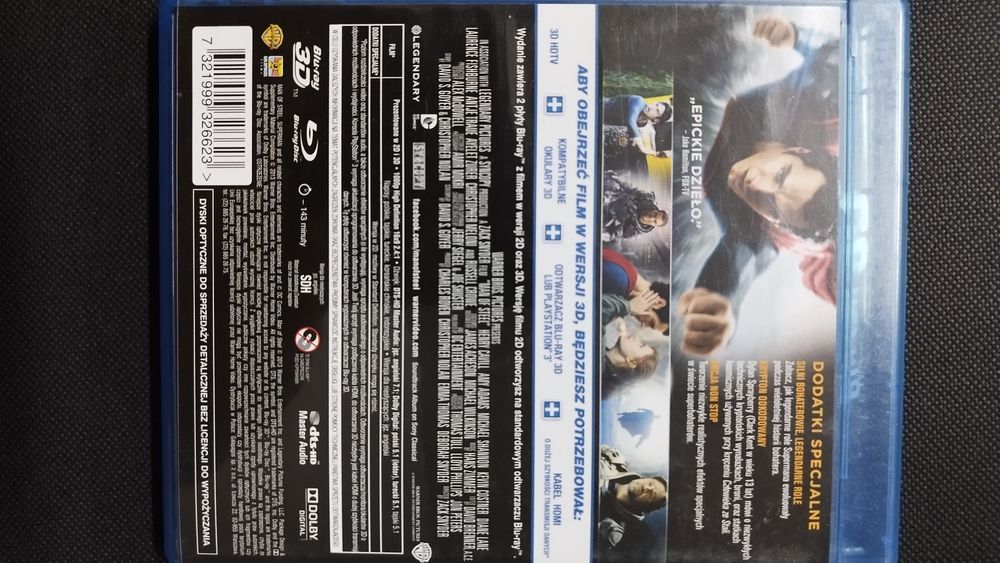 "Człowiek ze stali" - film blue ray