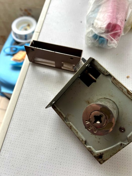 Fechadura porta com chave