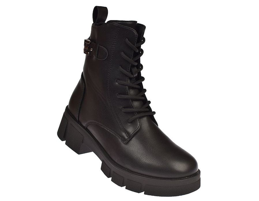 Glany ocieplane trzewiki workery na suwak trapery B-3-1384 roz. 40