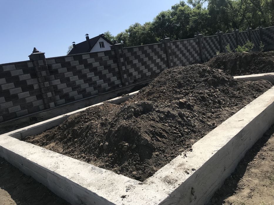 Бетонні роботи, фундамент, отмостка, паркани