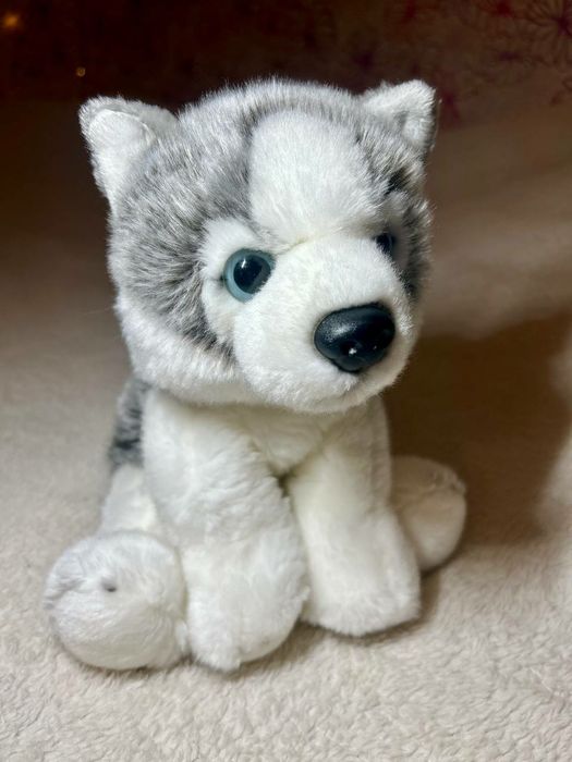 М'яка іграшка animigos world of nature хаскі 26 см