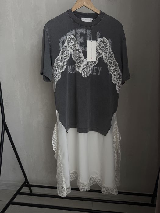 Сукня-футболка з мережвною каймою Stella McCartney  H&M