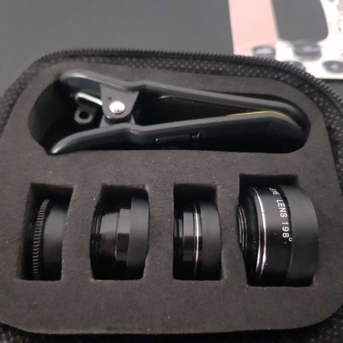 Kit novo de 5 Lentes compátivel para qualquer Smartphone