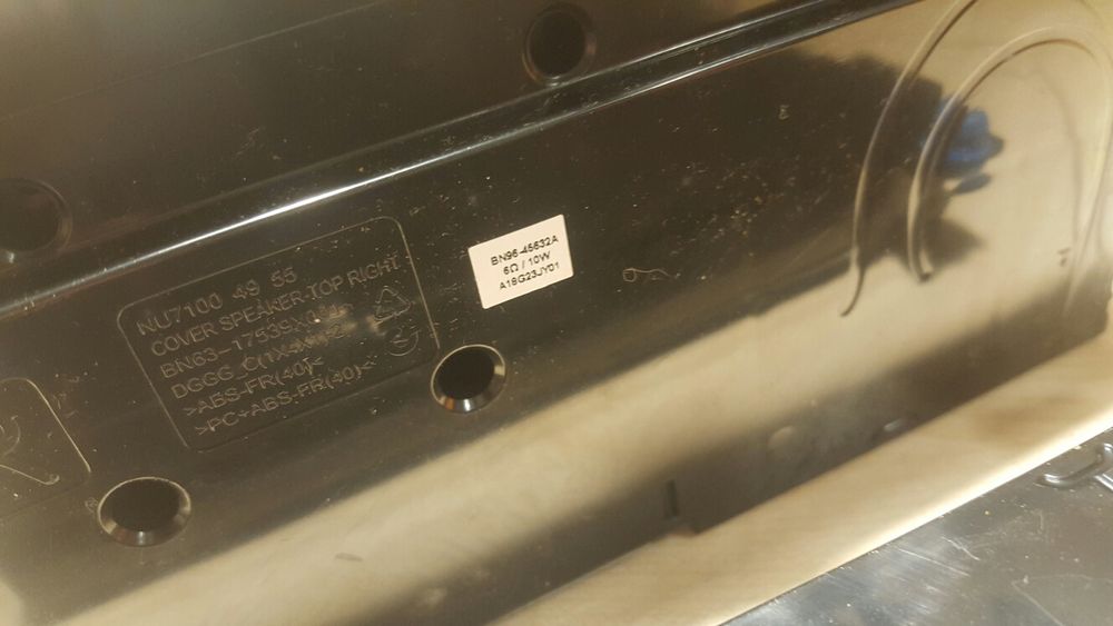 Samsung UE55NU7100UXRU на запчасти