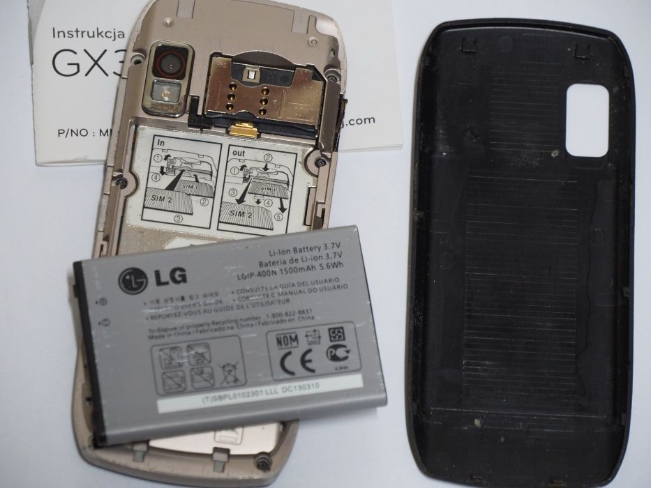 Telefon LG GX 300 Dual Sim Duos na 2 karty