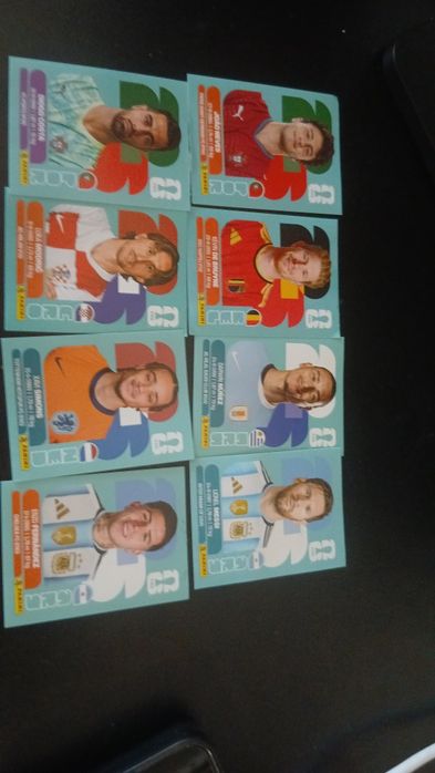 Vendo estes 8 grandes jogadores
