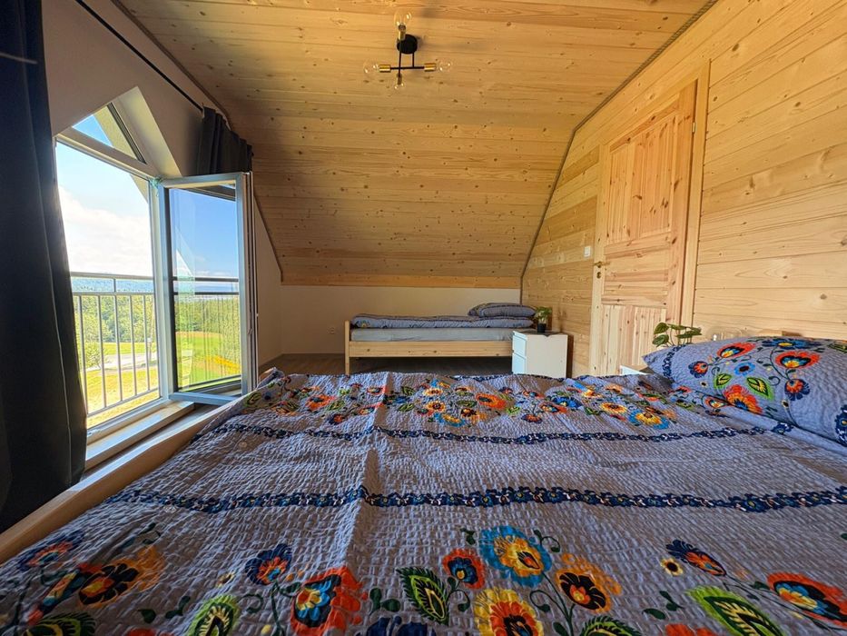 Domek Werlas Bieszczady nad jeziorem Solińskim