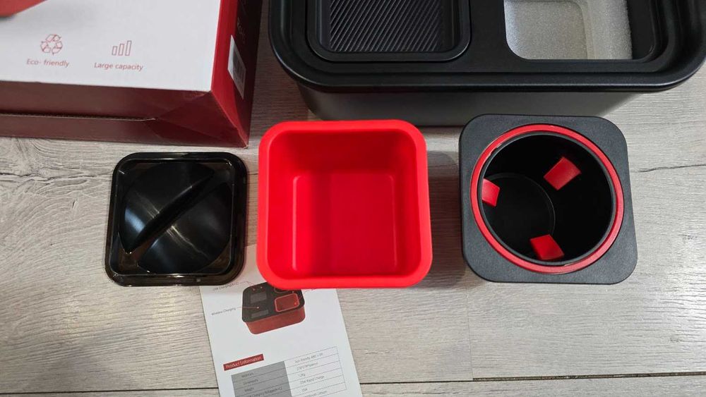 COUCH BUDDY Organizer na przekąski i napój z bezprzewodowym powerbank