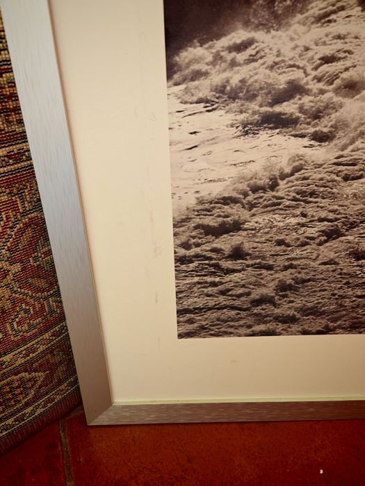 Quadro grande Ikea com paisagem