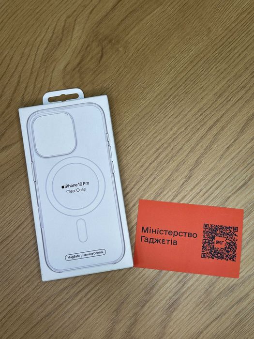 Apple iPhone 16 Pro Clear Case MA7E4 оригінальний чохол