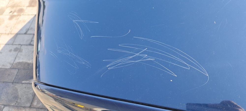 Bmw e46 Maska Klapa Zderzak M Pakiet Dunkelblau  263/5
