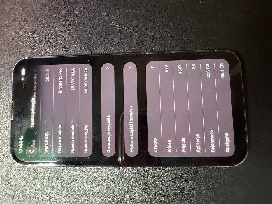 iPhone 13 pro górski błękit