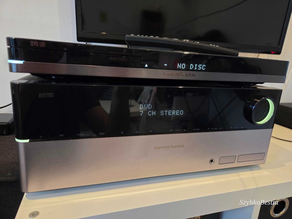 Harman Kardon AVR 160 amplituner kina domowego 7.1, DVD 39, pilot