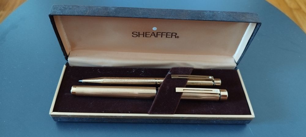 Conjunto de canetas Sheaffer® GOLD Plated