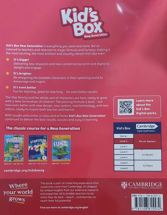 Kid's Box New Generation. Pupil's Book 1. Zamość