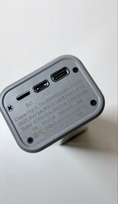 Павербанк 20000 мАч 22.5W прозорий | власна збірка | 1200 грн