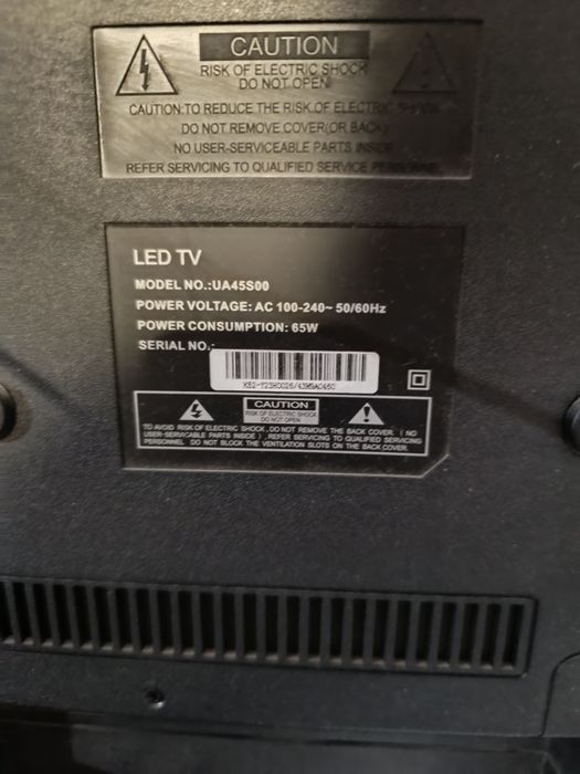 Телевізор Samsung ua45s00 smart tv