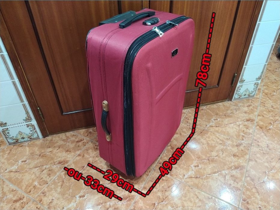 Mala malas de porão até 23 kg casa quarto apartamento vivenda escritório gabinete carro cozinha