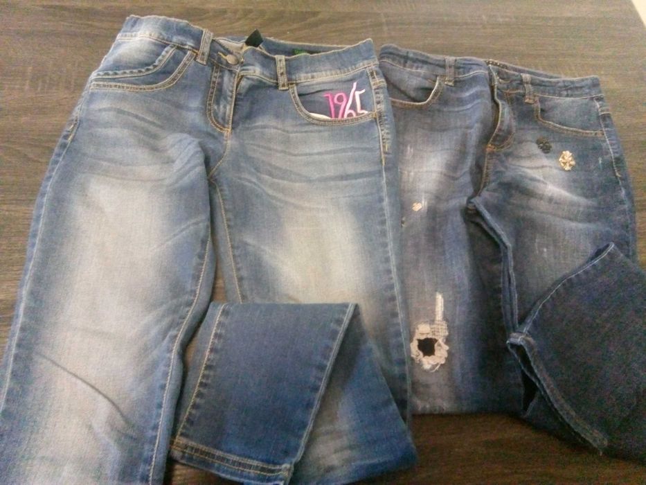 Jeans menina 2 pares