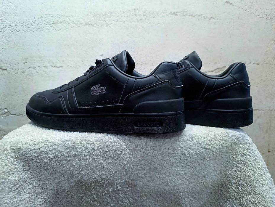 Męskie sneakersy LACOSTE T-CLIP r.43 skóra stan bardzo dobry