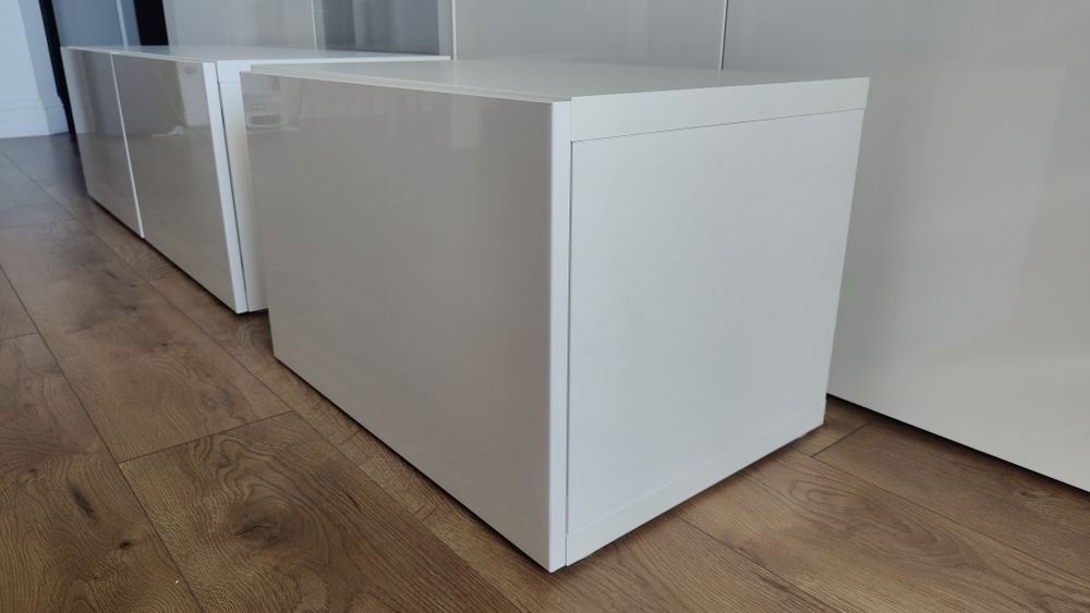 Szafka IKEA Besta 60cm, biały połysk, jak nowa