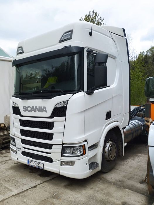 Silnik Scania R450, R410, R500 Scania 2021 rok, części chłodnica, 4x4 dyfer, reduktor,