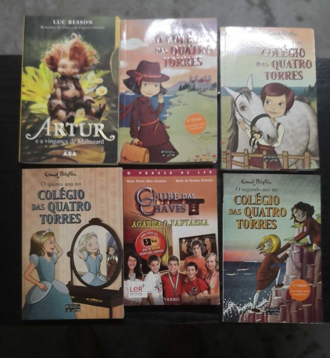 6 juvenile books (4 by Enid Blyton)