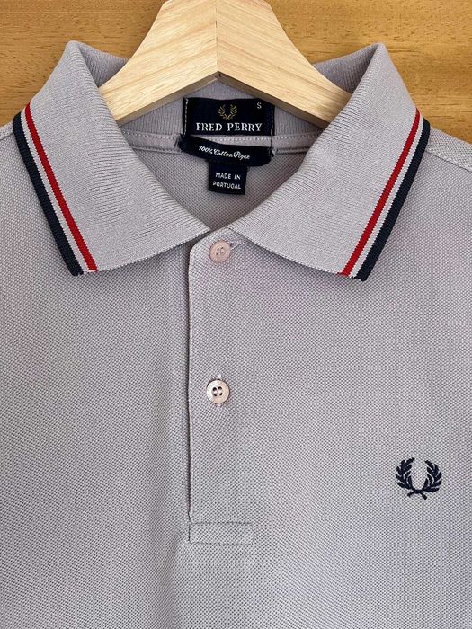 Pólo lilás da Fred Perry - Homem - Tamanho S