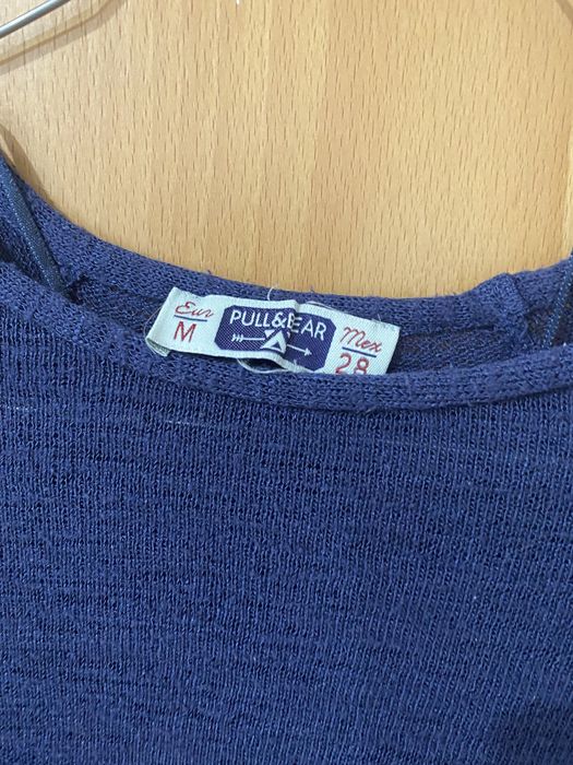 Camisola de Malha azul da Pull and Bear. Tamanho M.