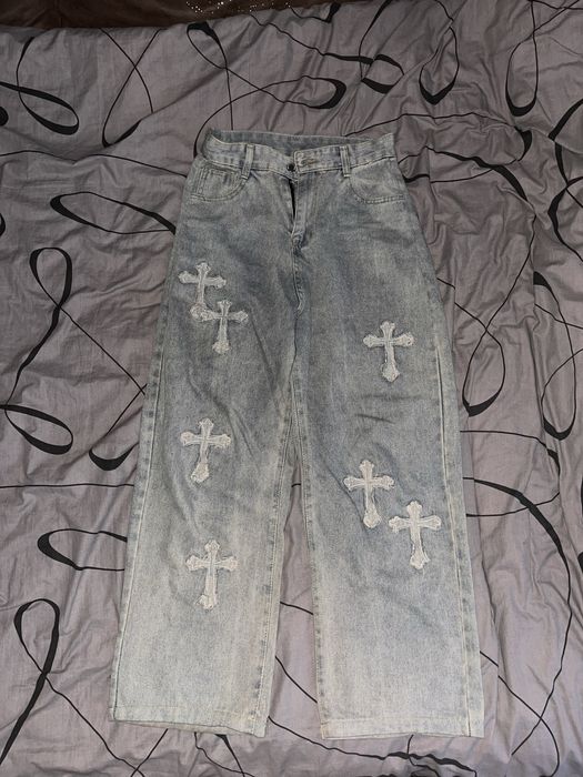 Джинсы синие Y2k